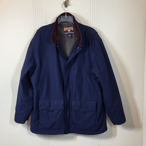 Duluth Trading Men's Blue Jacket - Picture 1 of 8